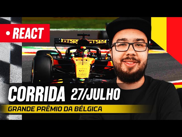 F1 REACT AO VIVO - GP DA BÉLGICA DE 2025