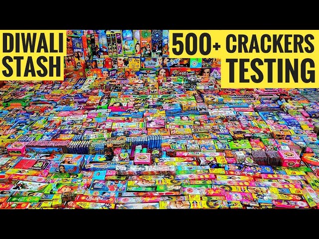DIWALI FIRECRACKERS TESTING | CRACKERS VIDEO | DIWALI KE PATAKHE | DIWALI STASH | CRACKERS TESTING
