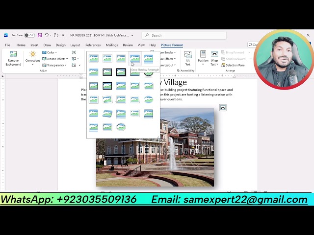 New Perspectives Word 365/2021 | Module 1: End of Module Project 1 | #WordModule1EndofModuleProject1