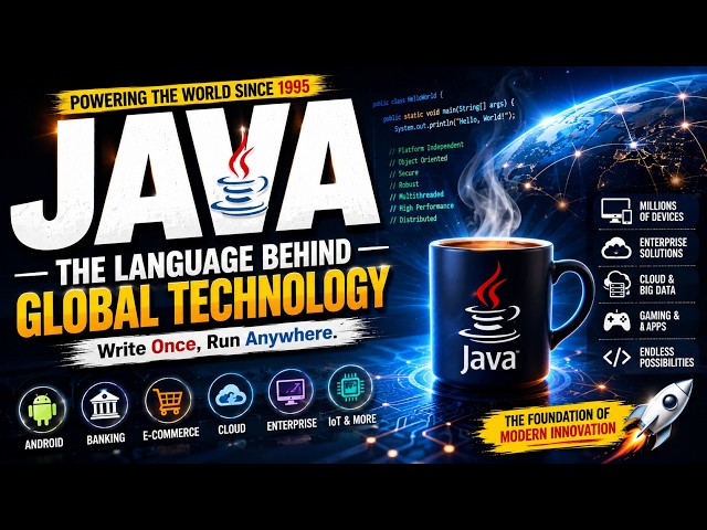 Java – The Language Behind Global Technology – [Hindi] – Quick Support