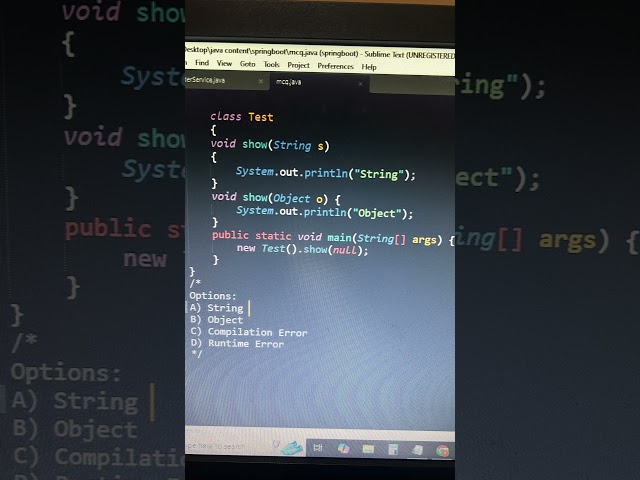 What will be the output #corejava #interviewquestions #LearnToCode #techeducation  #programminghumor