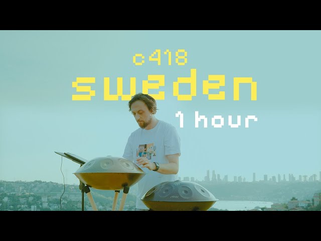 C418 Sweden & Wet Hands (1 Hour) Handpan Cover