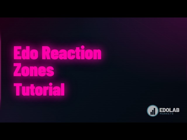 Edo Reaction Zones Tutorial — A Moving Average Is a Region, Not a Line