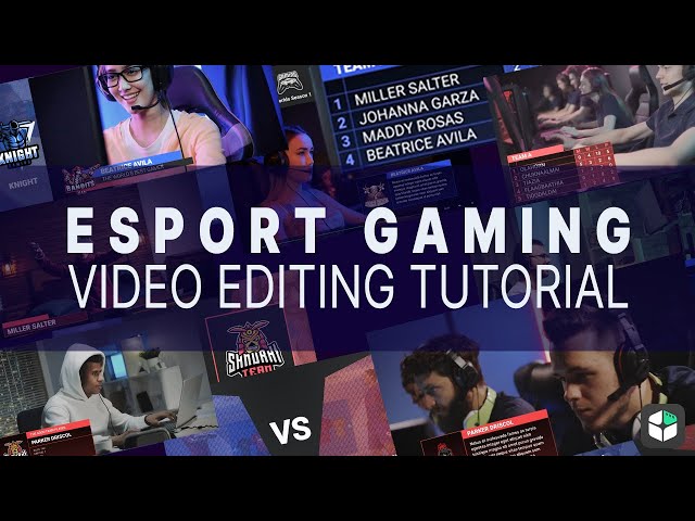 How To Make A Cool Esport Gaming Video? | Filmora Effect