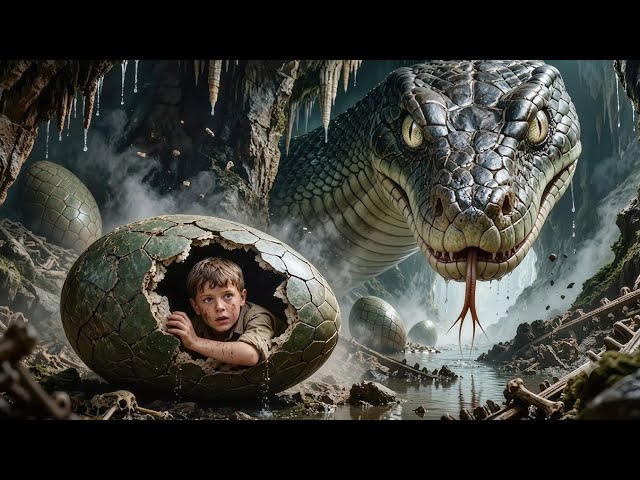 Yeh Larka Giant Snake Ke Ande Mein Chhup Gaya 😱 ( Movie Snake 3) Movie Explain Hindi/Urdu