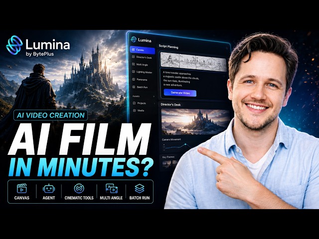 Lumina AI Canvas Tutorial: Create Cinematic AI Videos Like a Pro