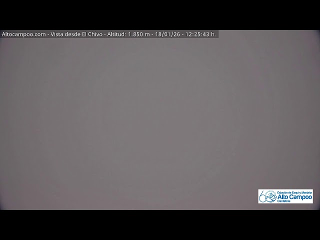 Webcam Alto Campoo (El Chivo) | Altitud: 1.850 m