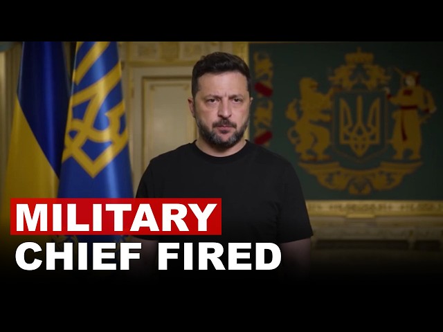 Zelensky Fires Military Chief After Days Of Widespread Civil Protests