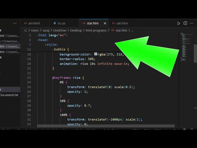 Creating bubble effect in htm and css in hindi@COMPUTEREXCELSOLUTION #html5