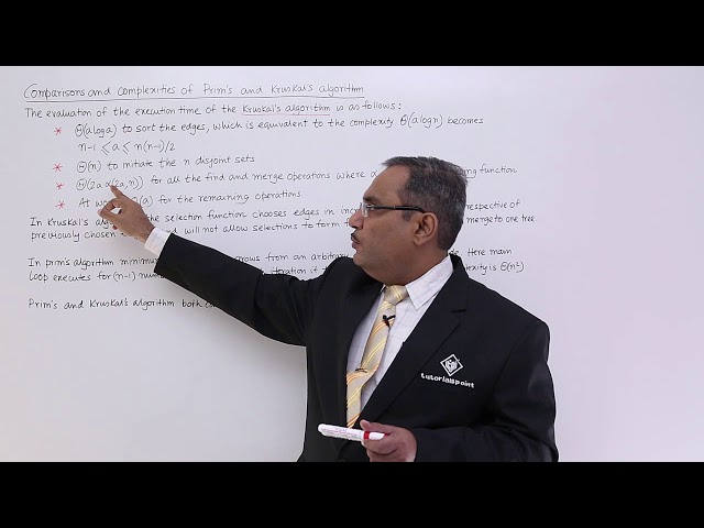 Comparison and Complexity of Prim's and Kruskal's Algorithms