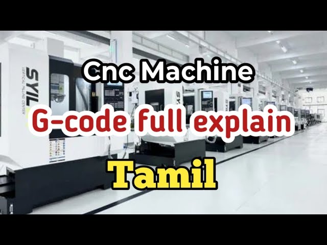 G code in Tamil | G code basics in Tamil