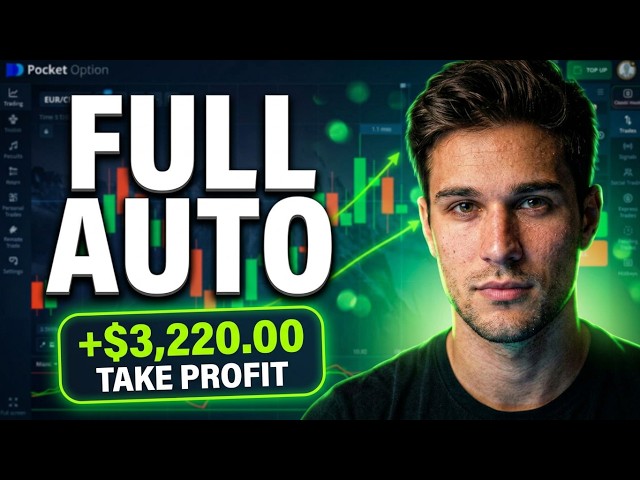 Pocket Option Auto Trading - GPT Trading $3220 Take Profit!