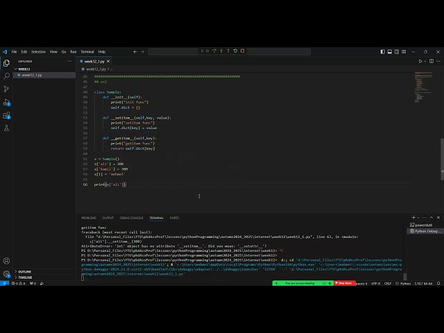 2024/2025 - Autumn - Python Programming - Les 12-1 - Operator Overloading Examples