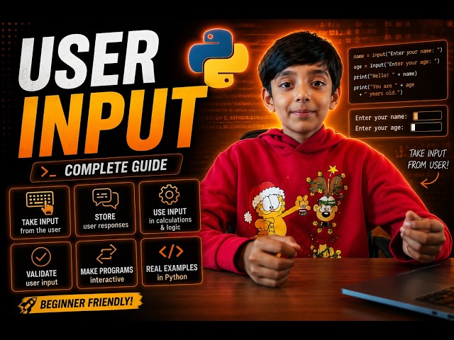 Python Tutorial Series - Mastering User Input