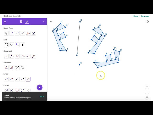 Transformations in GeoGebra Geometry