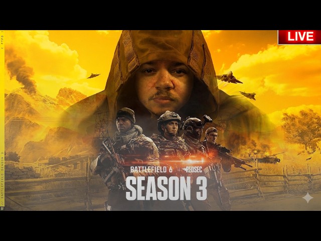 🔴BATTLEFIELD 6 SEASON 3 MULTIPLAYER GAMEPLAY! NEW UPDATES! BEST LOADOUTS! BEST SETTINGS!