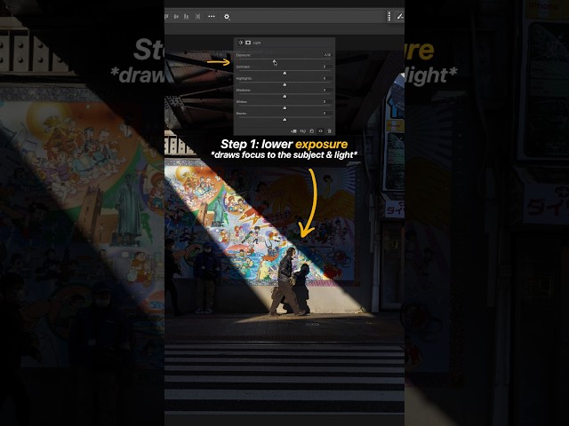 The secret to perfect lighting in Photoshop #photoshop #tutorial #shorts