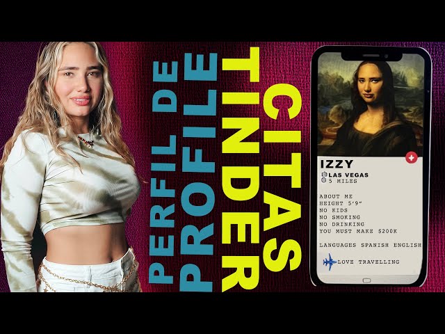 Tinder Profile - Learn Spanish in VR 3D Comprehensible input