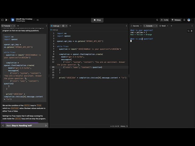 Building Your 1st AI App with Replit!