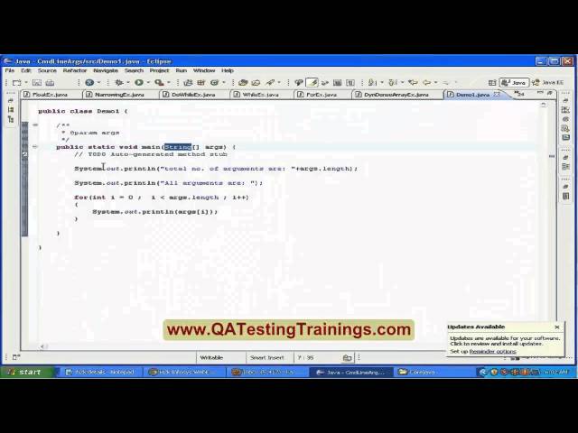 Command Line Arguments Program in Java | Java Tutorials