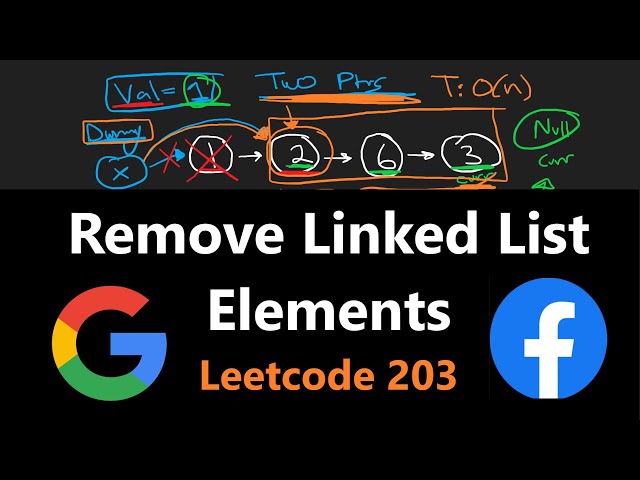 Remove Linked List Elements - Leetcode 203
