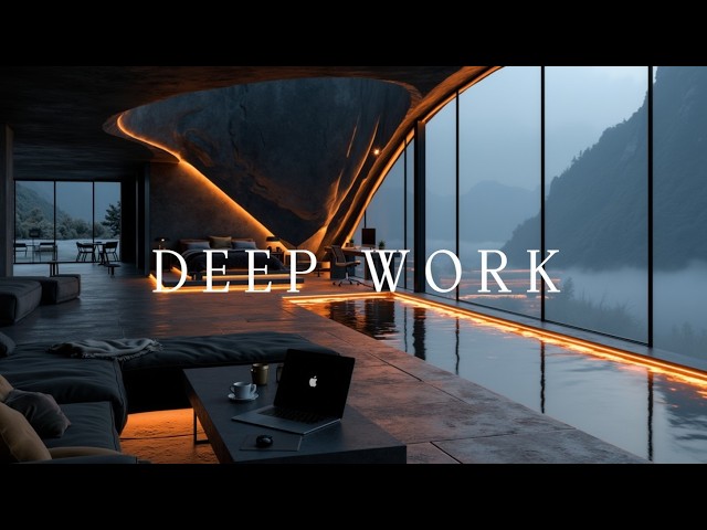 Work Music & Deep Work Music | Coding Music No Lyrics ~ Cyber Focus Music & Concentration