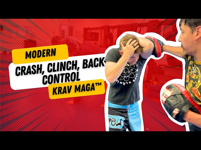 Underhook and Overhook Control Options to Take the Back | Fit to Fight® Modern Krav Maga™