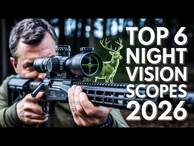 Top 6 Best Night Vision Scope 2026!