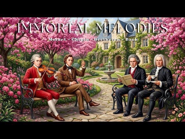 Immortal Melodies of Classical Music (No Ads) | Mozart, Chopin, Vivaldi 🎵 Relaxation, Stress Relief