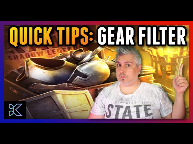 GEAR FILTER - Quick Tips | RAID: Shadow Legends