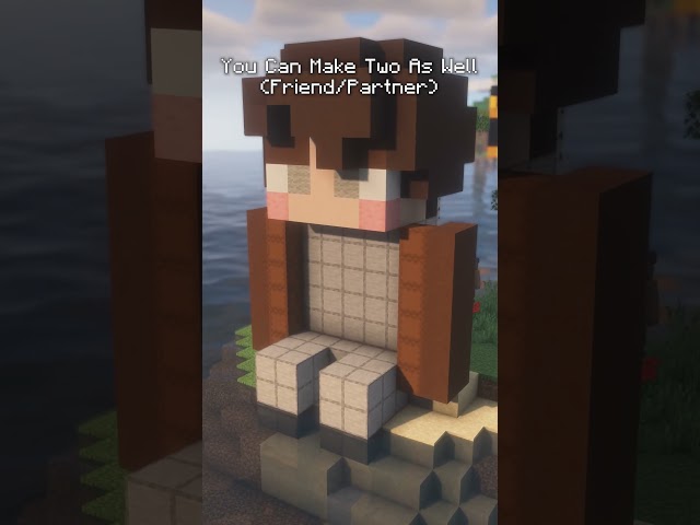Minecraft Build Ideas | Player Statue Tutorial