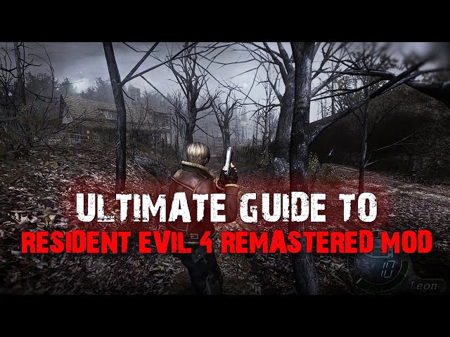 Resident Evil 4 Ultimate Tutorial to Remastered Mod | Ultra Textures, Ray Tracing, FOV, Reshade
