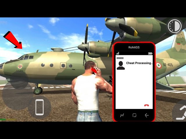 MILITARY AEROPLANE CHEAT CODE in Indian Bike Driving 3D | Indian Bike Driving 3D NEW UPDATE