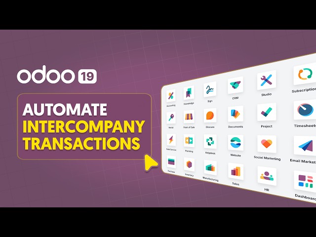 How to Automate Inter-Company Transactions in Odoo 19