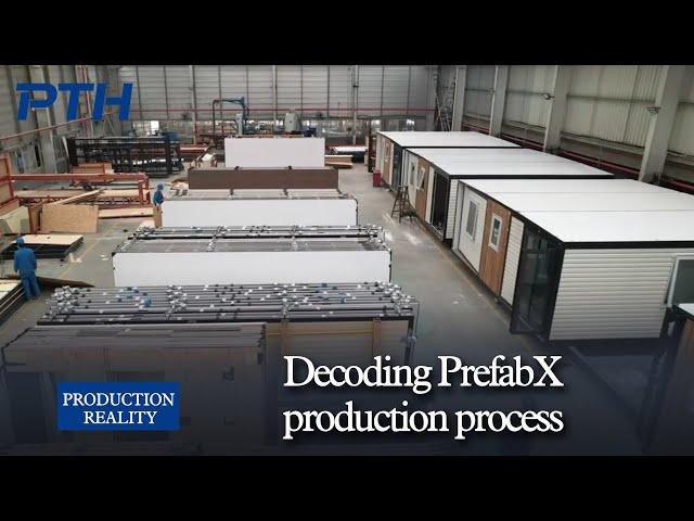 Decoding PrefabX production process #factory #constructionlife
