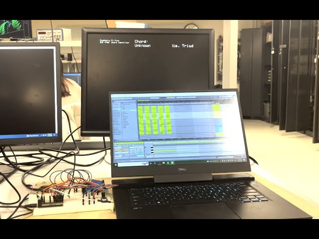 Musical chord identifier implemented with RP2040