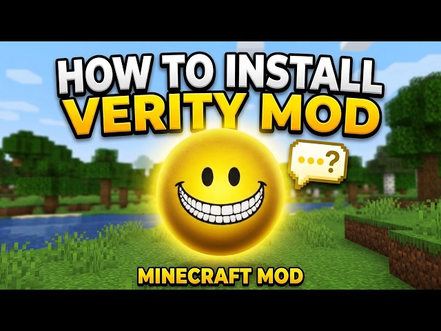 INSTALLING VERITY MOD IN MINECRAFT JAVA - STEP BY STEP!