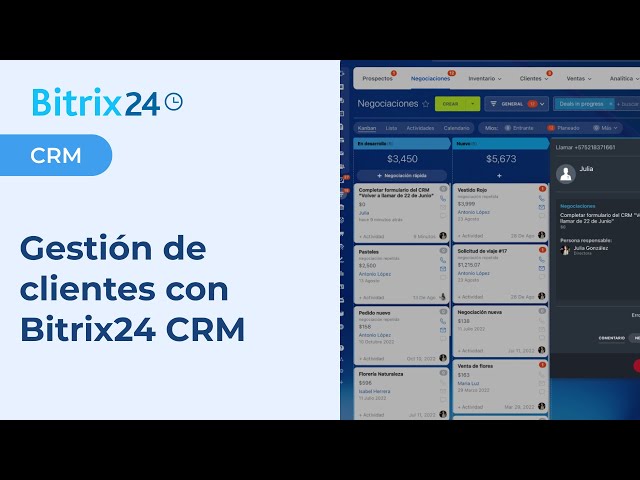 Transforma tu gestión de clientes con Bitrix24 CRM