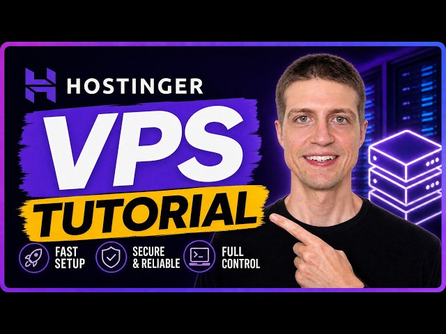 Hostinger VPS Tutorial for Beginners — Full Setup Guide