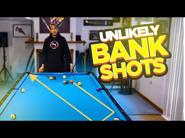 Advanced Bank Shots in Pool, for Trouble Situation - (Pool Lessons)