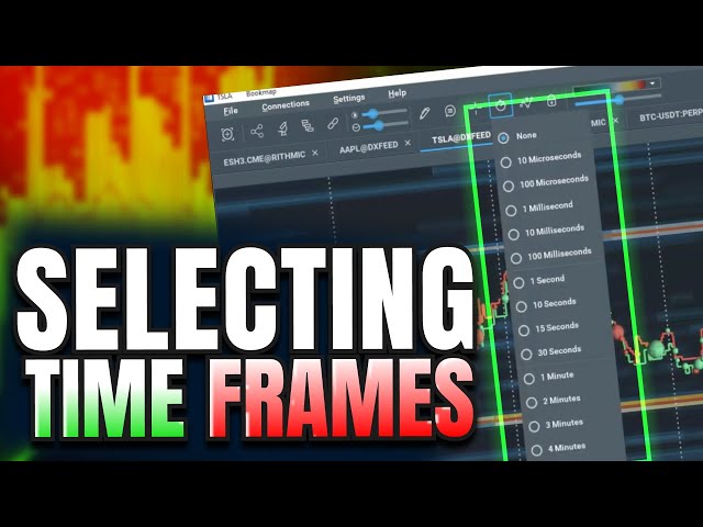Selecting Time Frames