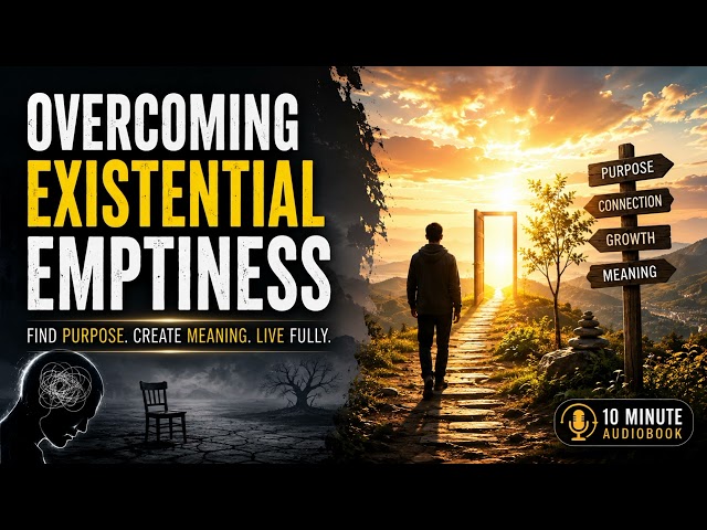 Overcoming Existential Emptiness | Find Meaning and Purpose in Life #audiobook #audio 