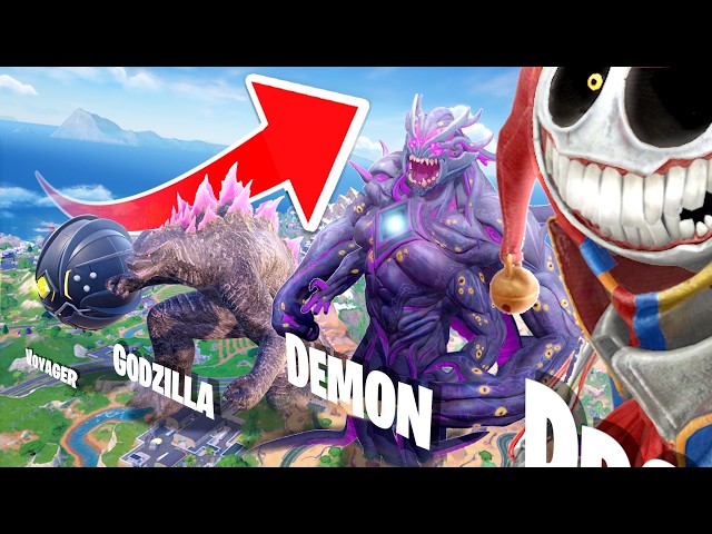 Fortnite LARGEST EVENT BOSS Size Comparison! (2026)