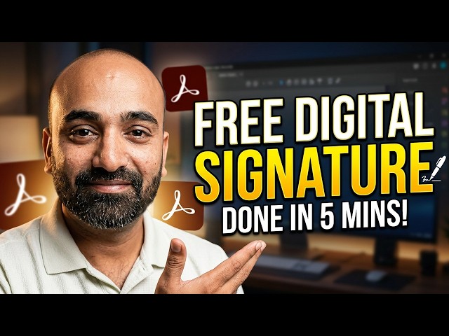 How to make free Digital Signature: Done in 5 Minutes! 🔥