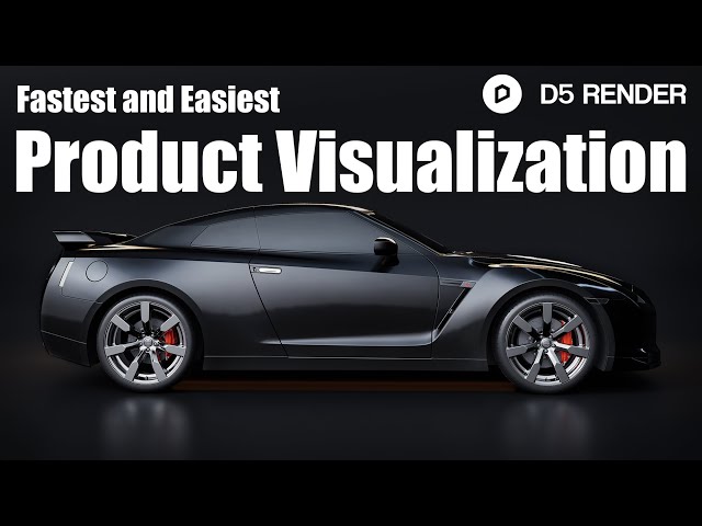 Fastest and Easiest Product Visualization in D5 Render