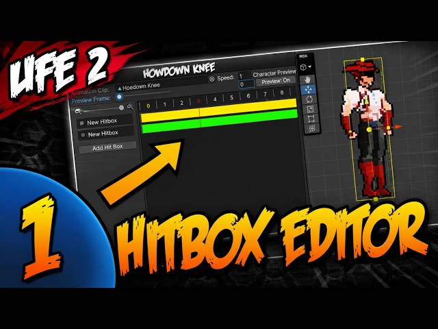 UFE 2 Sprite Hitbox Workflow – From Import to Perfect Hit Detection