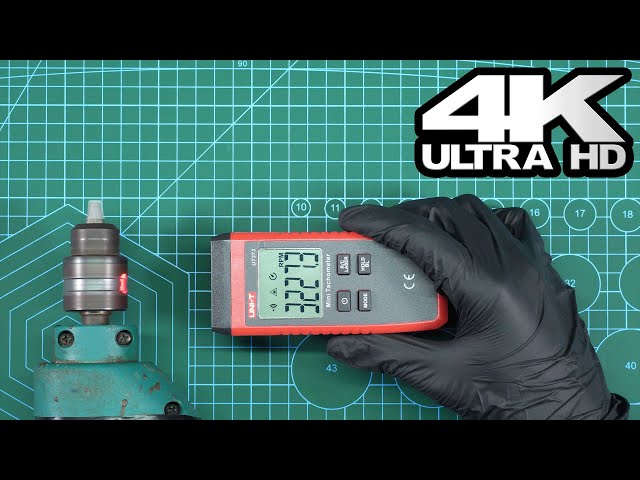 UNI-T UT373 Mini Non Contact Tachometer Unboxing and Testing