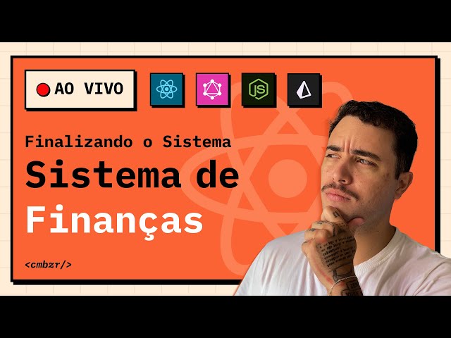 LIVE FINAL: Financy Completo - Sistema Financeiro React + GraphQL + Prisma