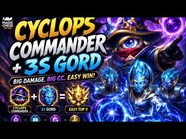 COMMANDER CYCLOPS + 3-STAR GORD = EASY WIN! 🔥