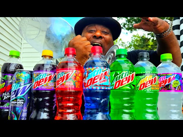 The 2023 Mountain Dew EveryDew Chug In a HUGE Wine Glass